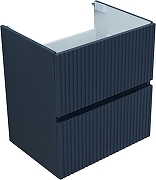 Тумба с раковиной Aquanet Джейн 60 332526 подвесная цвет Маренго-4