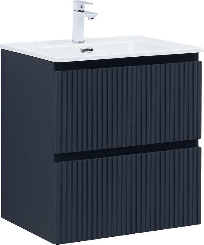 Тумба с раковиной Aquanet Джейн 60 332541 подвесная 