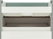 Тумба с раковиной Aquanet Вега 2.0 70 344750 подвесная цвет Мисти грин-7