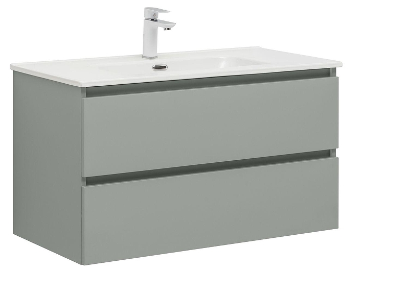 Тумба с раковиной Aquanet Вега 2.0 90 344768 подвесная 