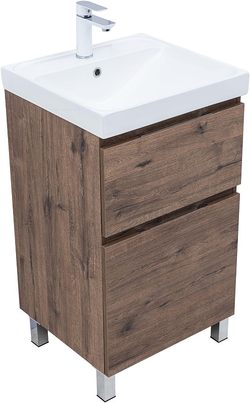 Тумба с раковиной Aquanet Алвита New 60 345686 