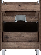 Тумба с раковиной Aquanet Нота New 75 345800 цвет Дуб веллингтон табак-6