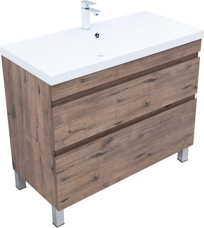 Тумба с раковиной Aquanet Нота New 100 345806 