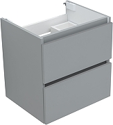 Тумба с раковиной Aquanet Вега 2.0 50 367326 подвесная цвет Мисти грин-7