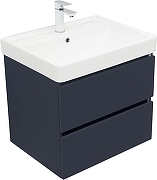 Тумба с раковиной Aquanet Вега 2.0 60 367331 подвесная цвет Маренго