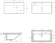 Раковина Aquanet Flash Mini 70 342054 цвет Белый-5