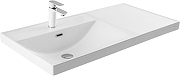 Раковина Aquanet Side 100 L 347435 цвет Белый