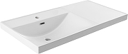 Раковина Aquanet Side 100 L 347435 цвет Белый-3