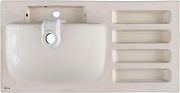 Раковина Aquanet Side 100 R 347437 цвет Белый-7