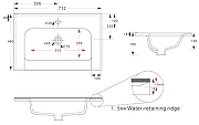 Раковина Aquanet Alba 70 368115 цвет Белый-1
