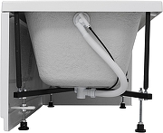 Акриловая ванна Aquanet Seed 110х70 367097 цвет Белый-7