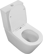 Унитаз компакт Aquanet Atago 3.0 Tornado 348002 цвет Белый без бачка с сиденьем Микролифт-3