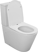 Унитаз компакт Aquanet Atago 3.0 Tornado 348002 цвет Белый без бачка с сиденьем Микролифт-4