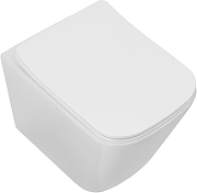 Унитаз Aquanet Tavr 3.0 Tornado 348007 подвесной цвет Белый с сиденьем Микролифт-1