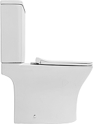 Унитаз компакт Aquanet Roll 3.0 Tornado 348009 цвет Белый без бачка с сиденьем Микролифт-3