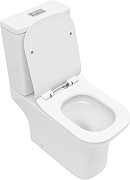 Унитаз компакт Aquanet Cube 3.0 Tornado 348011 цвет Белый без бачка с сиденьем Микролифт-4