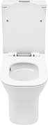 Унитаз компакт Aquanet Cube 3.0 Tornado 348011 цвет Белый без бачка с сиденьем Микролифт-6