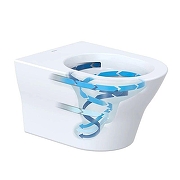 Унитаз с инсталляцией Aquanet Cetus 332171+306274+306276+296357 цвет Белый с сиденьем Микролифт, с клавишей смыва цвет Хром и гигиеническим душем-8