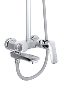 Душевая система BelBagno Due DUE-VSCM-CRM цвет Хром-7