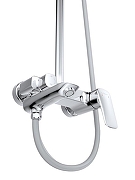 Душевая система BelBagno Due DUE-VSCM-GM цвет Оружейная сталь-5