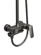 Душевая система BelBagno Due DUE-VSCM-GM цвет Оружейная сталь-7