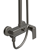 Душевая система BelBagno Marino MARINO-VSCM-GM цвет Оружейная сталь-5