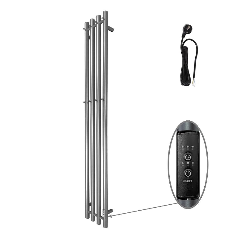 Электрический полотенцесушитель Altasan Проксима 115х21 ПроксимаКругСП21150Г 