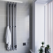 Электрический полотенцесушитель Altasan Проксима 115х21 ПроксимаПрофСП21120Г цвет Графит-1