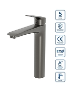 Смеситель для раковины BelBagno Due DUE-LMC-GM-W0 цвет Оружейная сталь