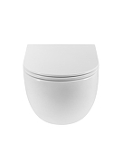 Унитаз BelBagno Etna BB008CH-TOR/SC подвесной цвет Белый с сиденьем Микролифт-4