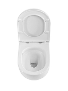 Унитаз BelBagno Etna BB008CH-TOR/SC подвесной цвет Белый с сиденьем Микролифт-6