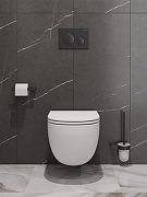 Унитаз BelBagno Etna BB008CH-TOR/SC подвесной цвет Белый с сиденьем Микролифт-18