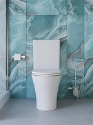 Унитаз компакт BelBagno Acqua -Tor BB2801CP-TOR/SC цвет Белый без бачка с сиденьем Микролифт-2