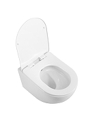 Унитаз биде BelBagno Marino BB7026CH-TOR-BFS/SC подвесной цвет Белый с сиденьем Микролифт-1