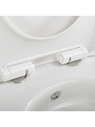 Унитаз биде BelBagno Marino BB7026CH-TOR-BFS/SC подвесной цвет Белый с сиденьем Микролифт-8