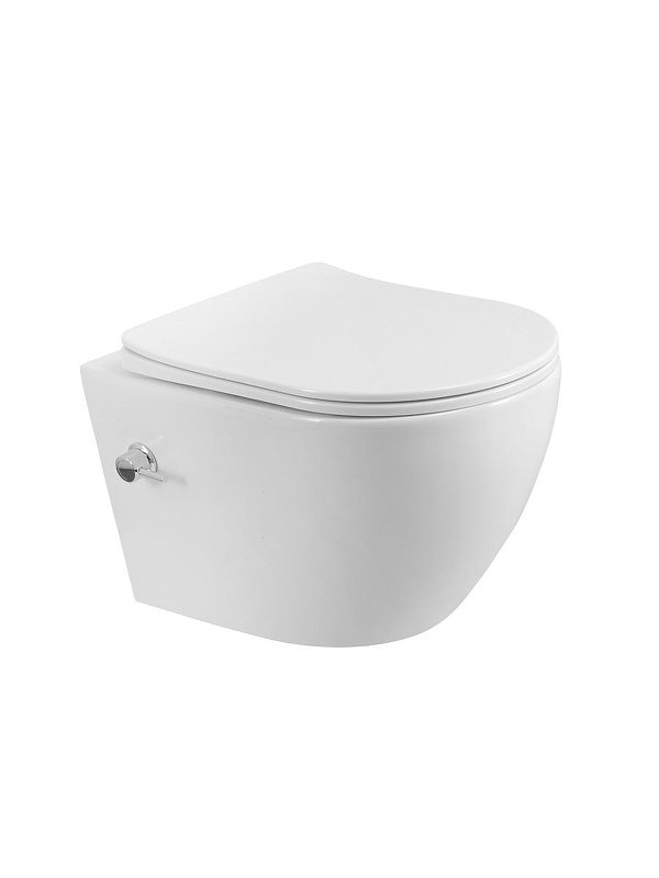 Унитаз биде BelBagno Marino BB7026CH-TOR-BS/SC подвесной 