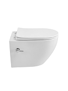 Унитаз биде BelBagno Marino BB7026CH-TOR-BS/SC подвесной цвет Белый с сиденьем Микролифт-2