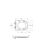 Унитаз биде BelBagno Marino BB7026CH-TOR-BS/SC подвесной цвет Белый с сиденьем Микролифт-12