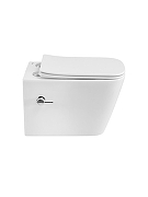 Унитаз биде BelBagno Kraft BB7106CH-TOR-BS/SC подвесной цвет Белый с сиденьем Микролифт-3