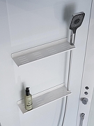 Душевая кабина BelBagno Uno 90х90 L UNO-CAB-A-1-90-C-Cr-Bi-TOP-L без гидромассажа-4