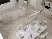 Виниловый ламинат CronaFloor Елочка 2.0 Т092549 4V Дуб Гавр H013 640х128х4.5 мм-8