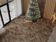 Виниловый ламинат CronaFloor Елочка 2.0 Т092553 4V Дуб Грас H017 640х128х4.5 мм-8