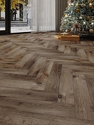 Виниловый ламинат CronaFloor Елочка 2.0 Т092553 4V Дуб Грас H017 640х128х4.5 мм-9