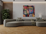 Виниловый ламинат CronaFloor Елочка 2.0 Т092548 4V Дуб Лион H012 640х128х4.5 мм-7