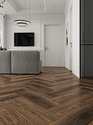 Виниловый ламинат CronaFloor Елочка Т092557 4V Дуб Ле-Ман H018 640х128х4.5 мм-9