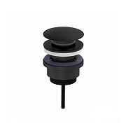 Донный клапан Oliveeka OL-SS07-MB click-clack цвет Черный матовый