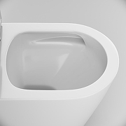 Комплект унитаза с инсталляцией AM.PM X-Joy Aquaspin IS110138.851900 цвет Белый с сиденьем Микролифт и клавишей смыва цвет Черный матовый-6