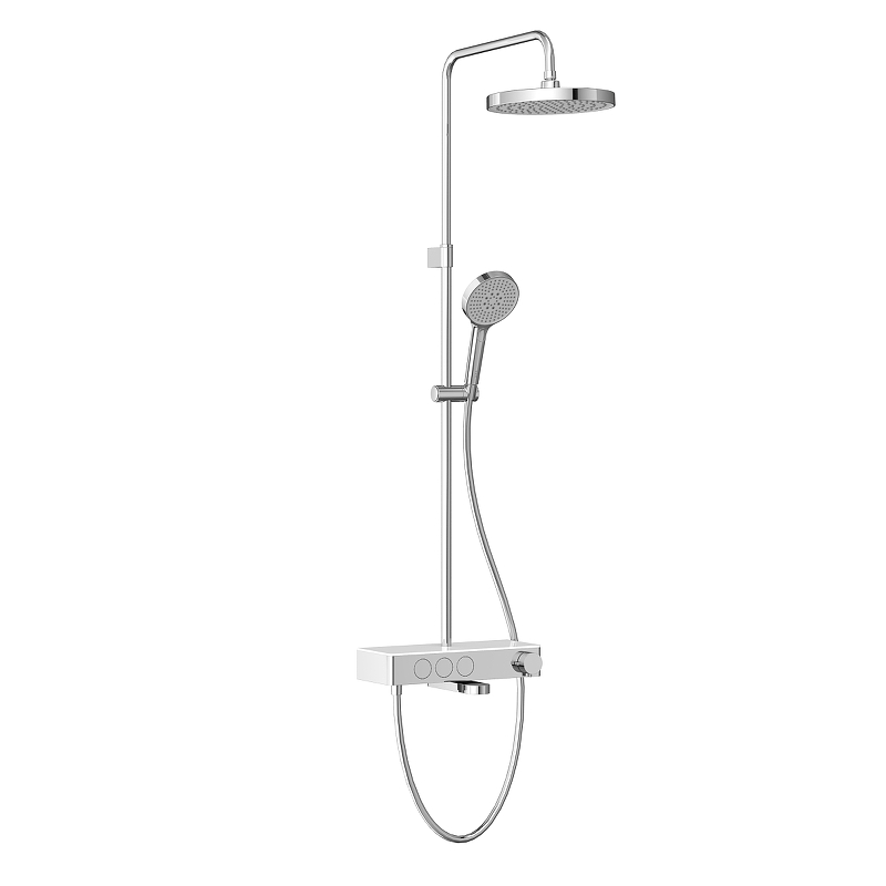 Душевая система Vitra Core Round A47309EXP с термостатом 