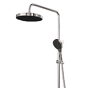 Душевая система Vitra Core Round A4730934EXP с термостатом цвет Брашированный никель-4