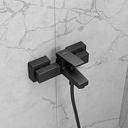 Смеситель для ванны Vitra Minimax Square A4352036EXP цвет Черный матовый-5